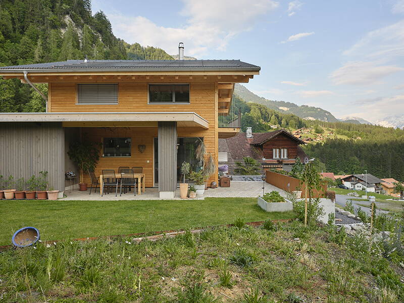 Neubau Einfamilienhaus, Schwanden