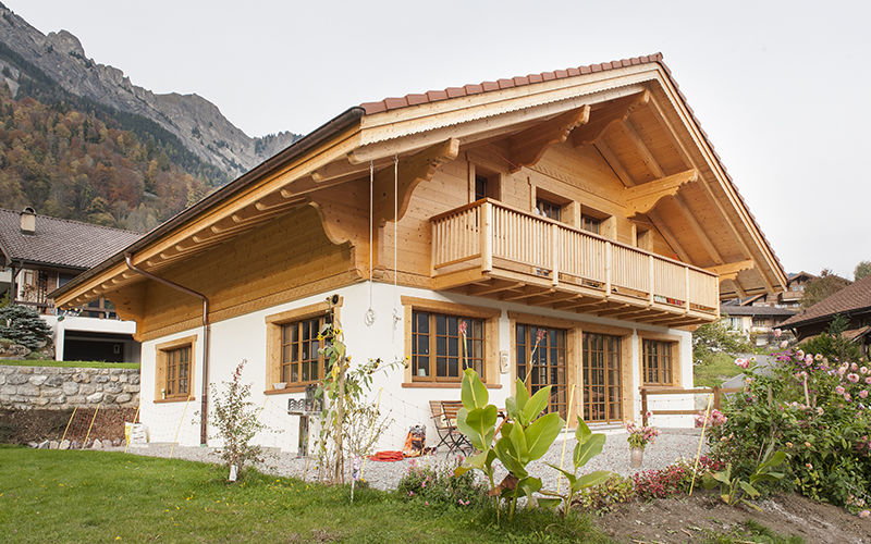 Chalet Gruss, Vorderansicht 2