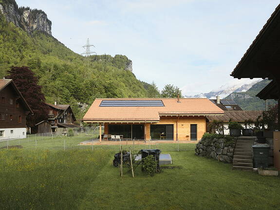 Behindertengerechtes Einfamilienhaus, Balm