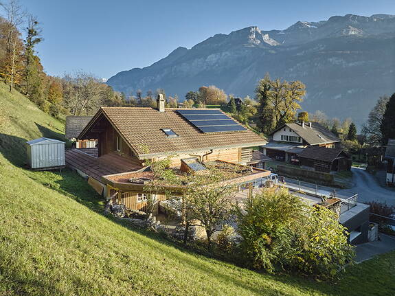 Terrassen-Überdachung in Brienz