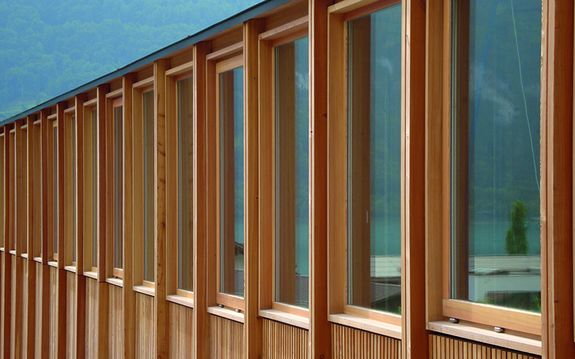 Turnhalle Brienz, Fenster