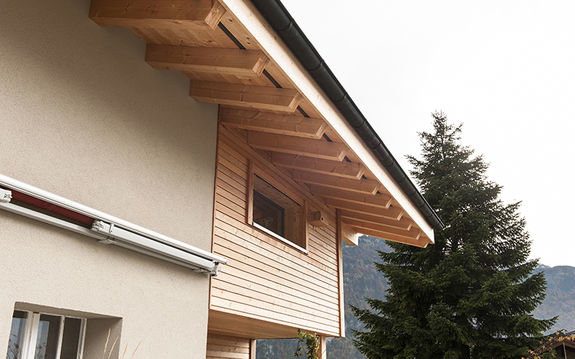 Aufstockung EFH Trauffer, Ansicht 4 Aufstockung EFH Trauffer, Ansicht 4