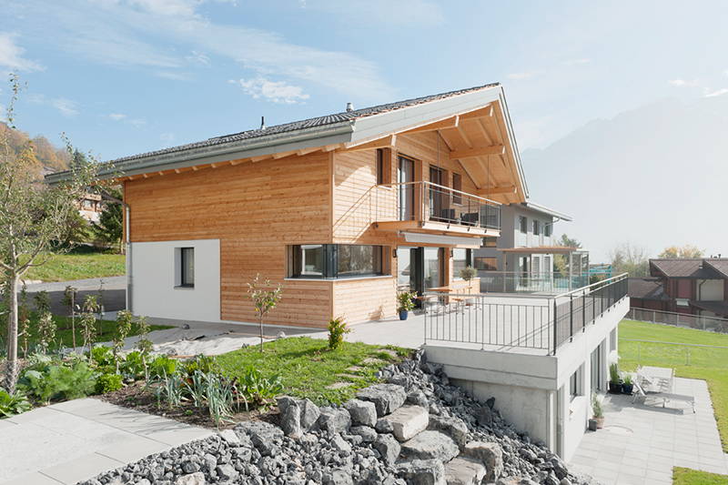 Einfamilienhaus Huber, Brienz