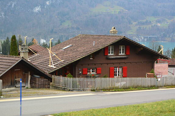 Vor der Aufstockung