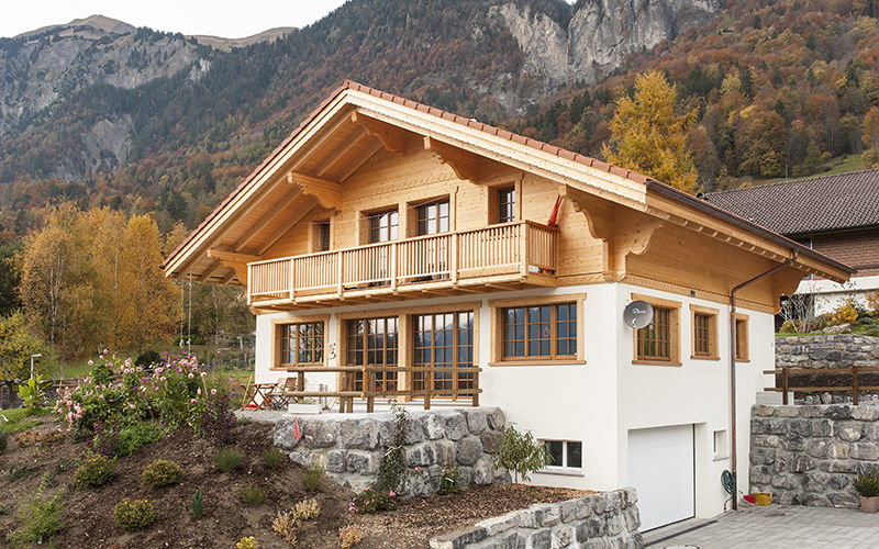 Chalet Gruss, Vorderansicht 1