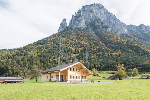 Einfamilienhaus Eyer/Frutiger, Innertkirchen