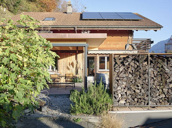 Terrassen-Überdachung in Brienz