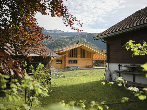 Behindertengerechtes Einfamilienhaus, Balm