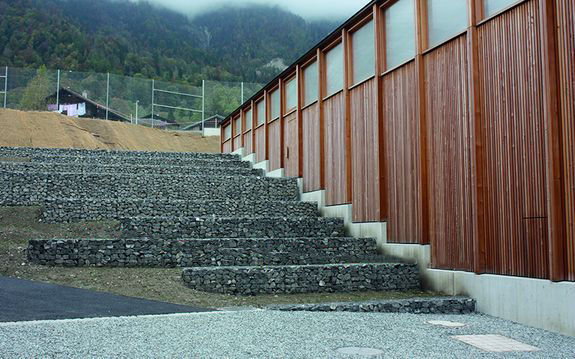 Turnhalle Brienz, Aussentreppe